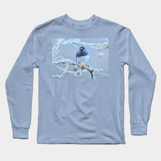 Junco  ~ after the ice storm Long Sleeve T-Shirt